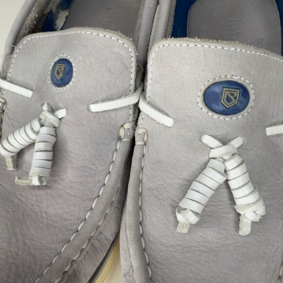 Dubarry of Ireland Gray Leather Deck Shoes Women’s EU 35 / US 5 - Picture 8 of 8